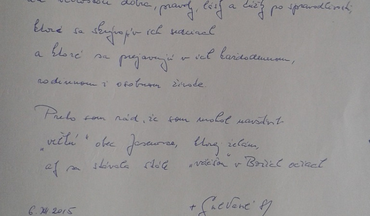 9. fotografia fotogalérie Slávnostná svätá omša za účasti J. E. Mons. Cyrila Vasiľa