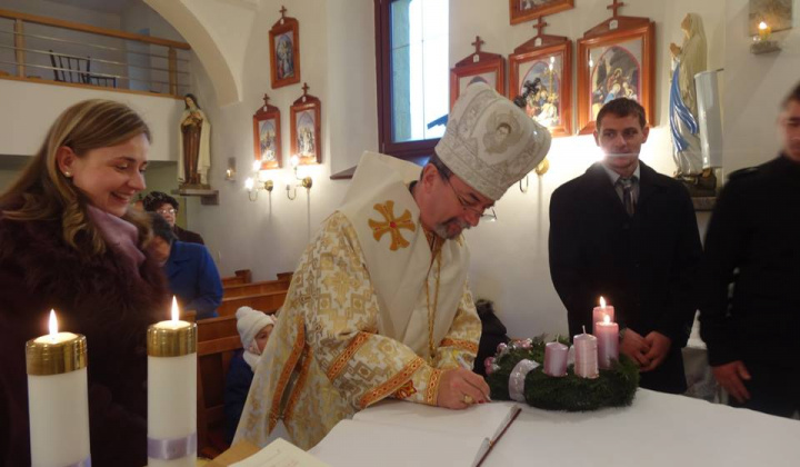 10. fotografia fotogalérie Slávnostná svätá omša za účasti J. E. Mons. Cyrila Vasiľa