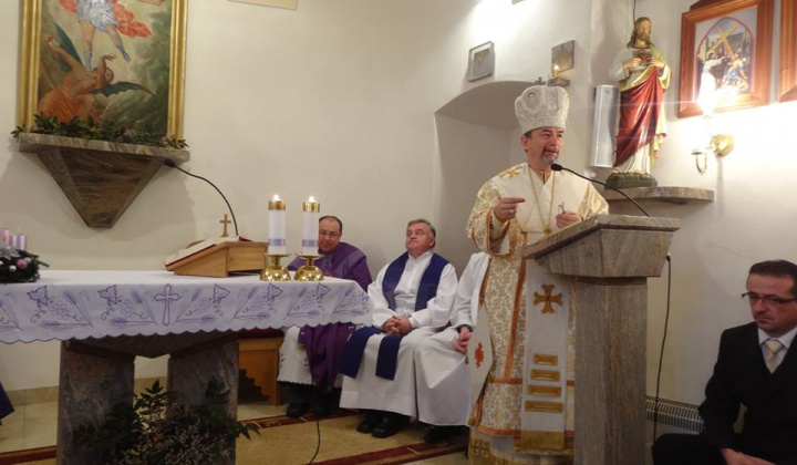 14. fotografia fotogalérie Slávnostná svätá omša za účasti J. E. Mons. Cyrila Vasiľa