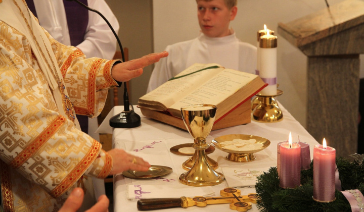 20. fotografia fotogalérie Slávnostná svätá omša za účasti J. E. Mons. Cyrila Vasiľa