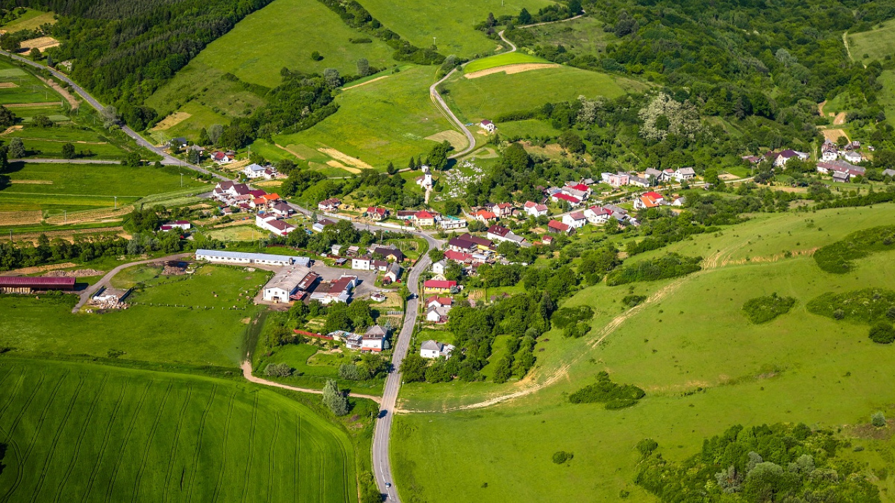 Fotografia fotogalérie Letecké fotografie obce